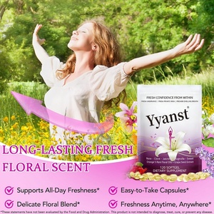 Aceite Floral de Marca Privada de Alta Calidad, Mantiene la Sensación de Frescura y Promueve el Control Natural del Olor, Cápsulas Blandas - Product Image 5