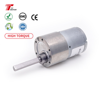 Gear Dc Motor 6V Personalizado Nueva llegada 37mm 24V Dc Motor eléctrico 12V 7RPM 700 Rpm con caja de cambios de reducción