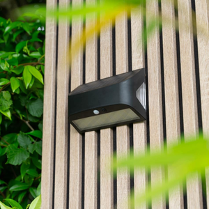 Warm White LED Ultra Brighter Solar Fence <b>Lights</b> IP65 Weatherproof Dusk to Dawn Motion <b>Sensor</b> Garden Wall Lamp Home Porch <b>Light</b> - Product Image 5