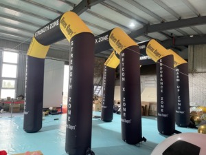 Arco Inflável Personalizado para Festivais, Infláveis Publicitários em PVC Vinil com Bomba de Ar e Bolsa de Transporte - Product Image 4