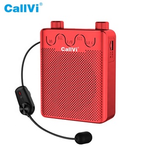 CallVi V-807 Rechargeable Mini Audio <strong>Speaker</strong> <strong>Amplifier</strong> <strong>with</strong> Wireless Microphone and FM Radio - Product Image 5