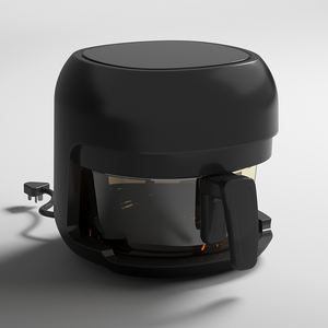 Fornello elettrico senza olio Fritadeira <span class=keywords><strong>tacchino</strong></span> 4L patatine fritte Wifi con finestra digitale intelligente due cassetti doppio cestino <span class=keywords><strong>friggitrice</strong></span> <span class=keywords><strong>ad</strong></span> <span class=keywords><strong>aria</strong></span> - Product Image 3