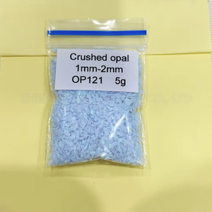 Nuovi colori opale OP93-OP122 5 grammo un colore opale sintetico opale frantumato materiale per intarsio - Product Image 5