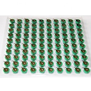Ni-Mh nút pin 40mAh <span class=keywords><strong>1.2V</strong></span> 2.4V 3.6V đồng xu di động pin Tab cho điều khiển nhiệt độ cụ điều khiển - Product Image 2