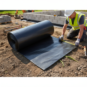 LDPE 4m Width x 25m Length Root Inhibiting Membrane <b>Waterproofing</b> <b>Material</b> to Protect against Plant Roots - Product Image 3
