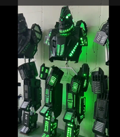 Combinaison de robot marcheur à LED costume de robot à LED pour adultes vêtements de scène costume lumineux pour vêtements de performance de danse