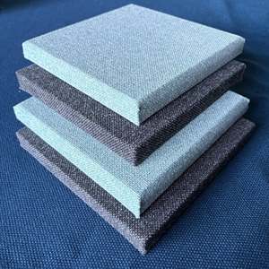 Panneaux muraux acoustiques enveloppés de tissu avec des matériaux de base résistants au feu pour une absorption supérieure du bruit - Product Image 3