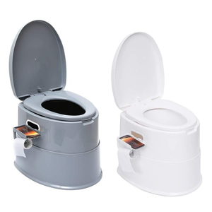 Toilette Portable Pliante - WC De Camping Léger Avec Sac, Idéal Pour Voyage, Randonnée, Personnes âgées Et Enfants