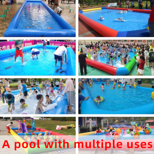 Equipo <span class=keywords><strong>de</strong></span> Entretenimiento Infantil para Interiores, Piscina Inflable Redonda con Parasol, Parque Acuático Familiar, Diseño <span class=keywords><strong>de</strong></span> Fábrica - Product Image 3