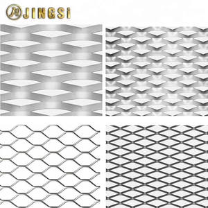 <span class=keywords><strong>Prix</strong></span> des panneaux de treillis métallique expansé en diamant de feuille étirée décorative en aluminium de 2mm pour le revêtement de façade - Product Image 6