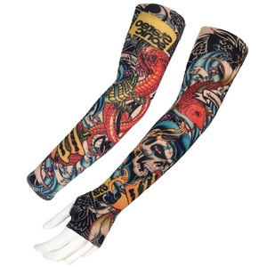 Manches de protection solaire anti-UV en nylon/cachemire à impression numérique 360°, motif Dragon Descendants, best-seller transfrontalier - Product Image 5