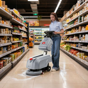 Wachtel SX350 Hand Push Faltbare Waschmaschine Haus Gebrauchte Reinigungs maschine <span class=keywords><strong>Mini</strong></span> Scrub ber Maschine mit Lithium batterie - Product Image 5