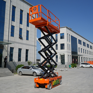 Plataforma Elevadora Hidráulica Fasite para Trabajo Aéreo, 4 Personas, Uso en Interiores, Modelo FZPT0810D, Alquiler de Plataforma Elevadora de Tijera FZPT0810D - Product Image 3