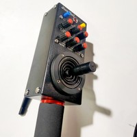El controlador eléctrico de inclinación de la sartén Jianmei controla la rotación hacia arriba, abajo, izquierda y derecha para capturar la producción de videos cortos de inclinación de dos ejes
