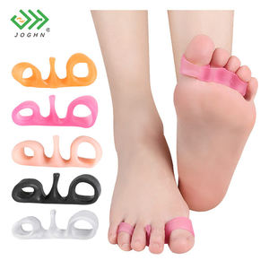 JOGHN-Gel de Yoga para hombre, Corrector de <span class=keywords><strong>dedos</strong></span> de cinco <span class=keywords><strong>dedos</strong></span>, esparcidor de pies de silicona, separador de <span class=keywords><strong>dedos</strong></span> de 2 agujeros - Product Image 6