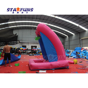 Diseño personalizado inflable carnaval juego cubo de hielo desafío inflable Gunge ruleta tanque inflable agua Gunge tanque para la venta - Product Image 3