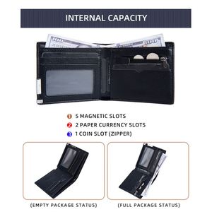 New Multi-Card Men's <b>Money</b> Card Holder Coin Purse Short Large Capacity Casual Fashion Men's Simple Thin Slim <b>Wallet</b> - Product Image 5