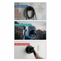 Cache-prise de charge EV de type 2 femelle, protection de port de charge pour véhicule électrique, pour station de recharge de voiture