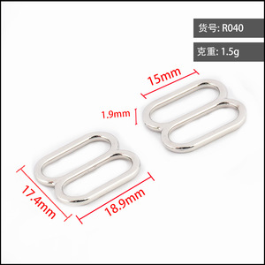 หัวเข็มขัดรูปตัว D ทำจากโลหะผสมสังกะสี ขนาด 15-50 มม. ปรับได้ ใช้สำหรับสายรัดกระเป๋า สไตล์คลาสสิก สีพื้น คอลเลคชั่นฤดูใบไม้ผลิ 2024 - Product Image 6