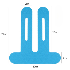 OEM imballaggio nastro impermeabile ginocchio elastico tessuto di cotone protezione muscolare Patch per maratoneti muscoli fasciatura fissa muscolare - Product Image 3