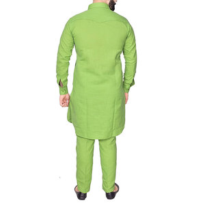 Shalwar Kameez pour hommes, best-seller, couleurs tendance, vêtements traditionnels pakistanais cousus, ensembles Shalwar Kameez, prix de gros - Product Image 6