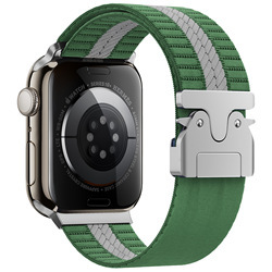 Green and white [single stripe]