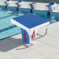 Hochwertiges Rutschfestes Sprungbrett und Schwimmbadausrüstung für Schwimmbadwettbewerbe