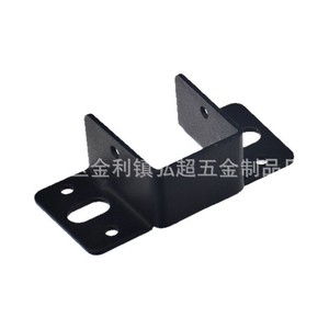 Support d'angle pour lit Hirotaka 37 cm, en fer noir, connecteur de quincaillerie pour meubles - Product Image 4
