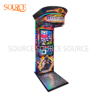 Máquina de Boxeo Operada con Monedas SOURCE, Juego de Arcade Street Hercules, Prueba de Fuerza, Equipo para Ganar Dinero en Centros de Juego