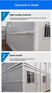 Rumah Prefabrikasi Kontainer Lipat Grosir 40ft 30ft 20ft Rumah Luar Ruangan yang Dapat Diperluas - Product Image 3