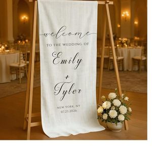 Letrero para Silla Conmemorativa de Boda 155x55in para Ceremonia, Decoración de Asientos Reservados, Resistente al Desgaste y al Polvo, Modelo ZB025 - Product Image 5