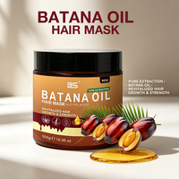 Crème capillaire 3S Batana 500g, formule concentrée, favorise la croissance des cheveux, renforce les racines des cheveux, nourrit en profondeur, répare les cheveux secs