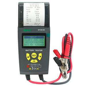 DY3015C Testeur de batterie de voiture 12V/24v Analyseur de batterie de voiture de résistance interne <span class=keywords><strong>Test</strong></span> de capacité de démarrage de charge avec imprimante - Product Image 1