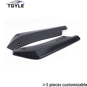 Protection d'angle de pare-chocs arrière universelle en ABS style fibre de carbone <span class=keywords><strong>pour</strong></span> kit de modification de carrosserie automobile - Product Image 1