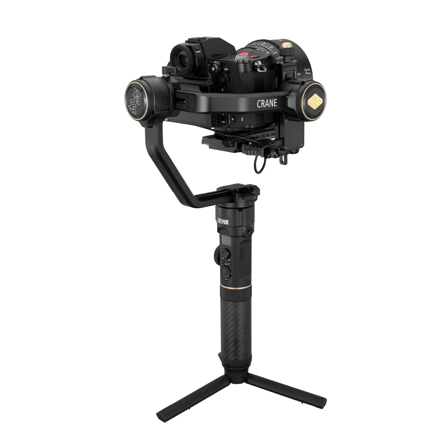 Zhiyun CRANE 2S 3軸ハンドヘルドジンバルスタビライザー
