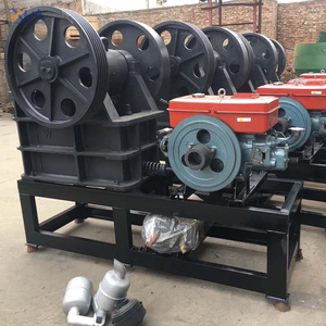 Лидер продаж: Малая мини-щековая дробилка с двигателем переменного тока, редуктором и подшипниками, высокая производительность 2-10 т/ч, сертификат CE, для дробления камня и горных пород - Product Image 6