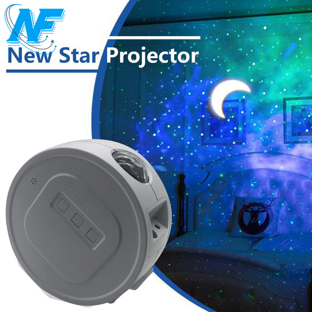 LED Nebula Cloud Laser Star Projector for Bedroom Night Light Game Room Decor or Mood Lighting Ambiance
