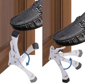 Tope de puerta de 4 pulgadas, tope de puerta con una altura ajustable táctil y punta de goma, <span class=keywords><strong>2</strong></span> paquetes - Product Image 3