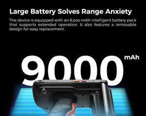 BX6100 Robustes Handheld-&lt;span class=keywords&gt;&lt;strong&gt;PDA&lt;/strong&gt;&lt;/span&gt; IP65 Android 10 64G 5,5-Zoll-Bildschirm UHF-RFID-Lagerleser mit Barcode-Scanner - Product Image 4