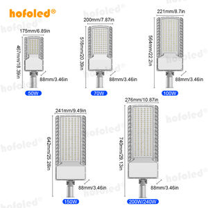 Led Road Lighting SMD2835 Courtyard Lamp Post Motion Detector Light 250 Watts Parking Lamp Outdoor Waterproof Streetlight - Product Image 5