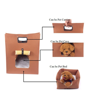 Niedliches Filz-Haustier bett Weiches Katzen höhlen-/Katzen bett Hochwertige Haustier betten und Zubehör Bett-und Matten bezüge für Kleintiere Opp Bag - Product Image 5