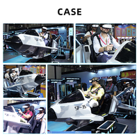 VR Arcade Games Entertainment Machines Flight 360 Equipo de juego 9D Simulator Full Motion Platform Simuladores de vuelo a la venta