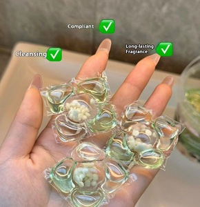 Perlas de Lavandería Concentradas Ecológicas de 8 Veces su Concentración, Diseño Nuevo, Forma Sólida, Detergente en Perlas, Alta Concentración de Jabón, Directo de Fábrica OEM/ODM - Product Image 6