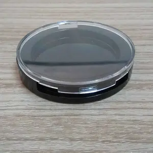 Kotak palet perona pipi tunggal kustom kemasan rias wadah perona pipi Label pribadi plastik kemasan kosmetik