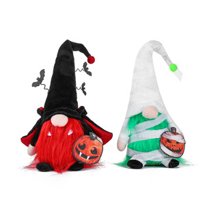 Décoration d'intérieur pour Halloween : Pendentif Gnome Sans Visage Adorable avec Deux Styles (Vampire et Momie) et Citrouille – Idéal pour Fêtes et Cadeaux - Product Image 5