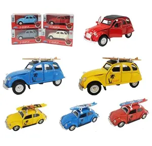 Coche fundido a presión 1:36 mini modelo de coche de juguete vintage modelo de coche de metal artesanías