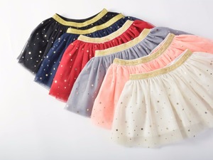 Gonna <span class=keywords><strong>Tutu</strong></span> per Bambine all'Ingrosso, Gonna in Tulle Soffice con Stelle e Paillettes, Gonne <span class=keywords><strong>Tutu</strong></span> per Bambine - Product Image 2