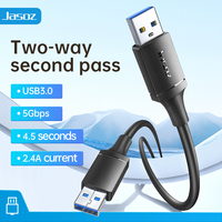Cable de Extensión USB 3.0 de PVC Trenzado Macho a Macho Jasoz de 0.5m-3m