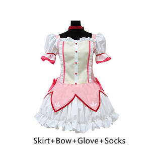 Disfraz <span class=keywords><strong>de</strong></span> <span class=keywords><strong>Anime</strong></span> Ecowalson, Peluca <span class=keywords><strong>de</strong></span> Kaname <span class=keywords><strong>Madoka</strong></span>, Disfraces <span class=keywords><strong>de</strong></span> Puella Magi <span class=keywords><strong>Madoka</strong></span> Magica, Vestido Lolita Bonito para Mujer, Conjuntos Completos <span class=keywords><strong>de</strong></span> Halloween - Product Image 3