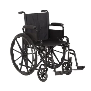 WellGo rolling travel wheelchair lightweight equipment best transport chair folding wheelchair for seniors